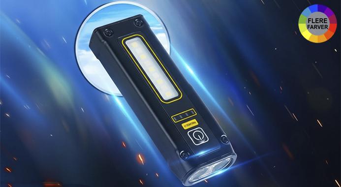 Deal på Bærbar 2-i-1 LED arbejdslampe med powerbank