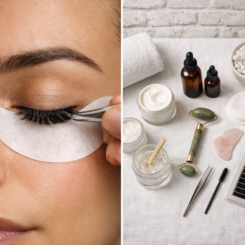 Øjenvippeløft - Lash lift med Outloud produkt med eller uden farve af vipper (5)