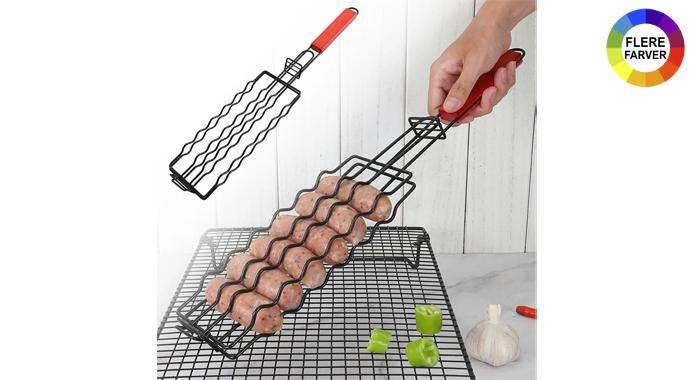 Deal på Pølseholder til grillning af op til 6 pølser samtidig