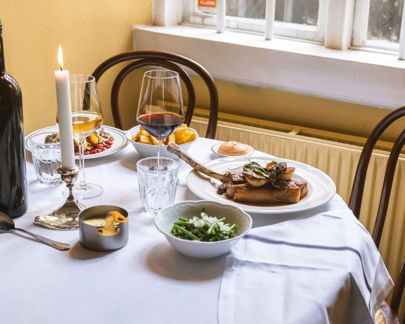 4-Retters frokostmenu hos Gabrielle