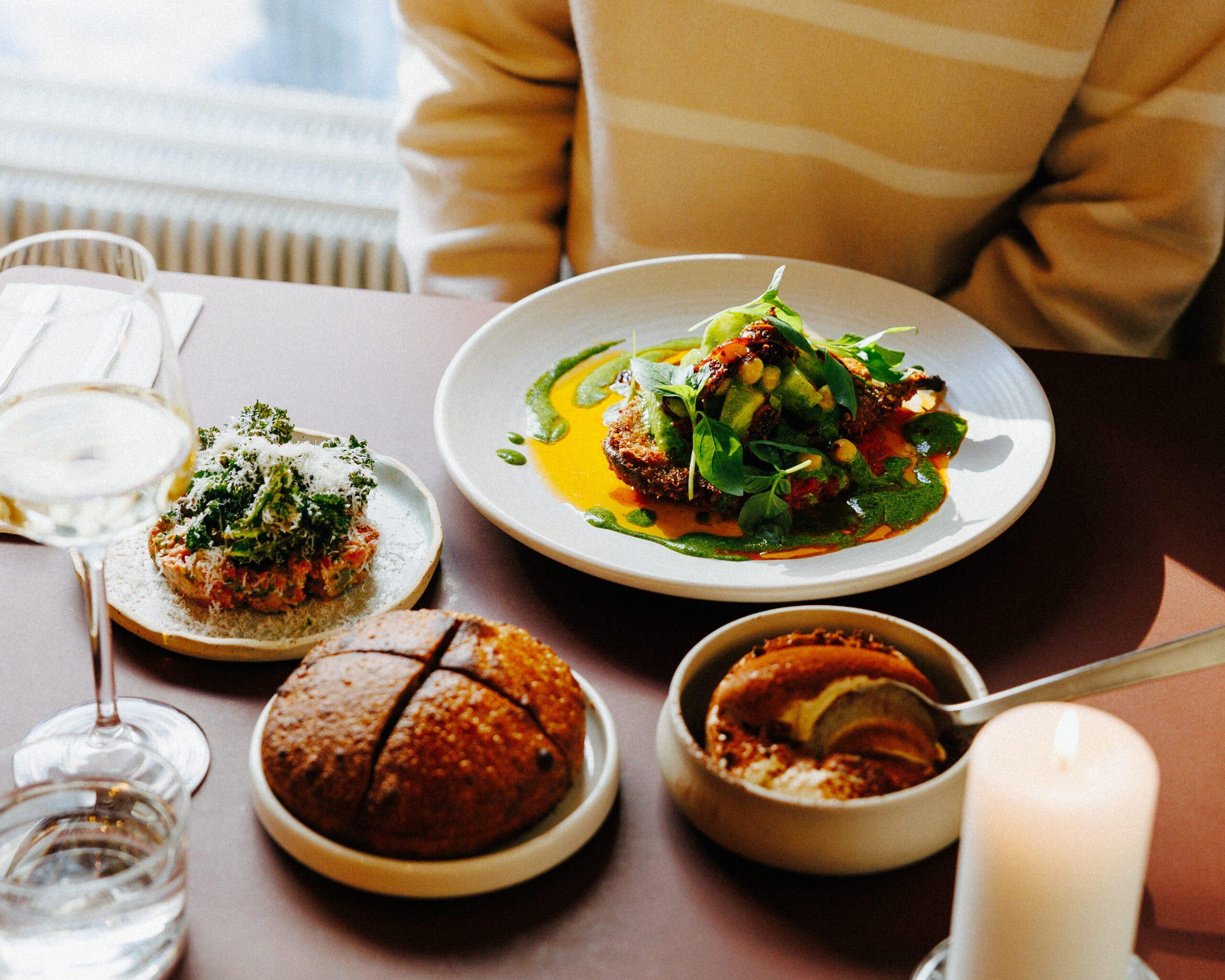4-retters frokostmenu hos Theo #235