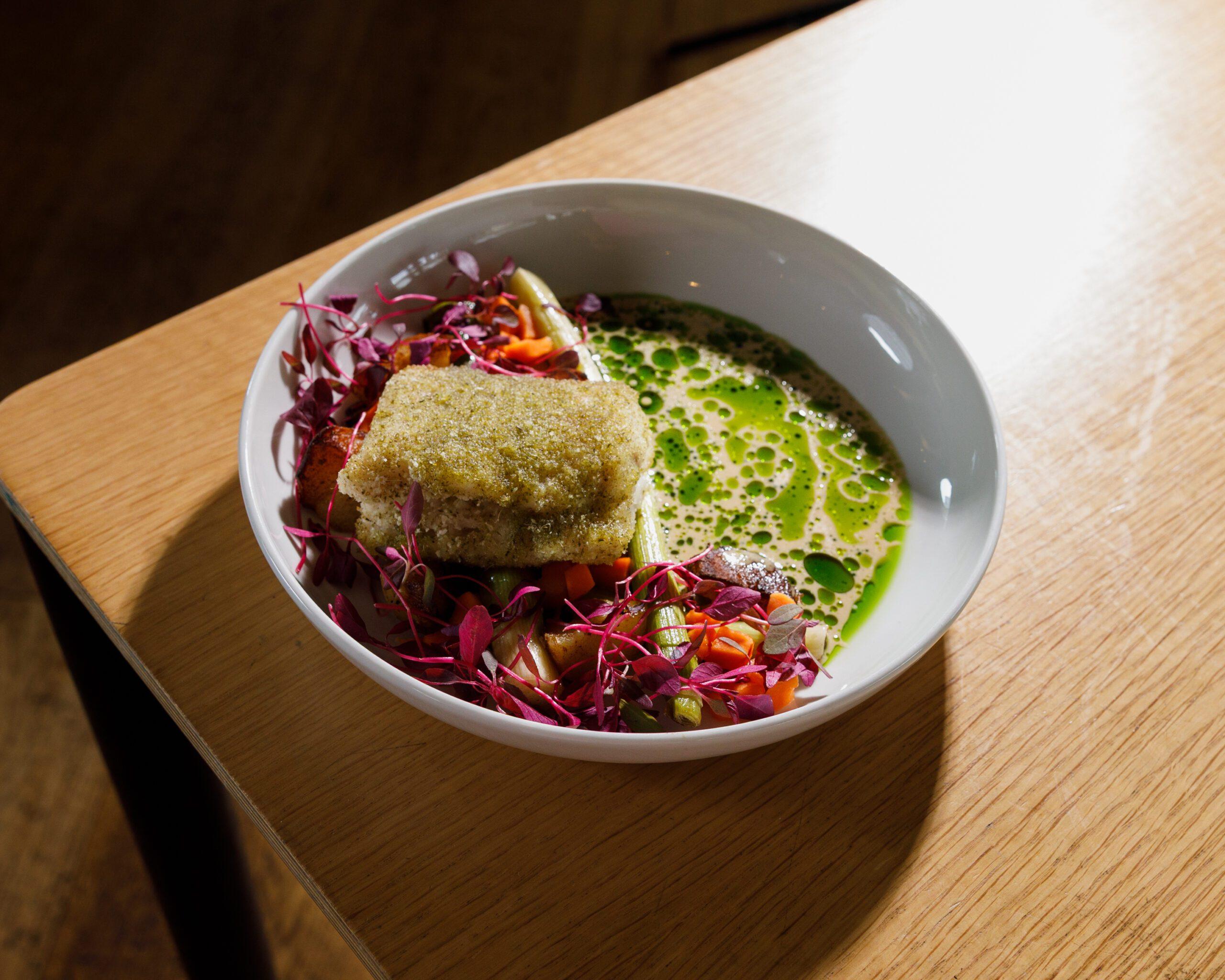 4-Retters frokostmenu hos Gemini #196