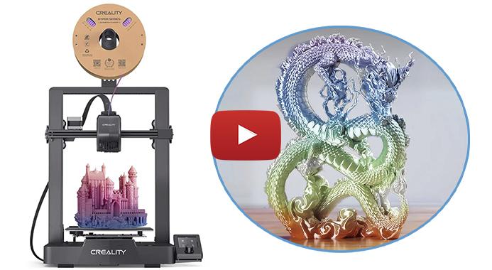 Få en kraftfuld 3D-printer med auto-leveling – Fri fragt!