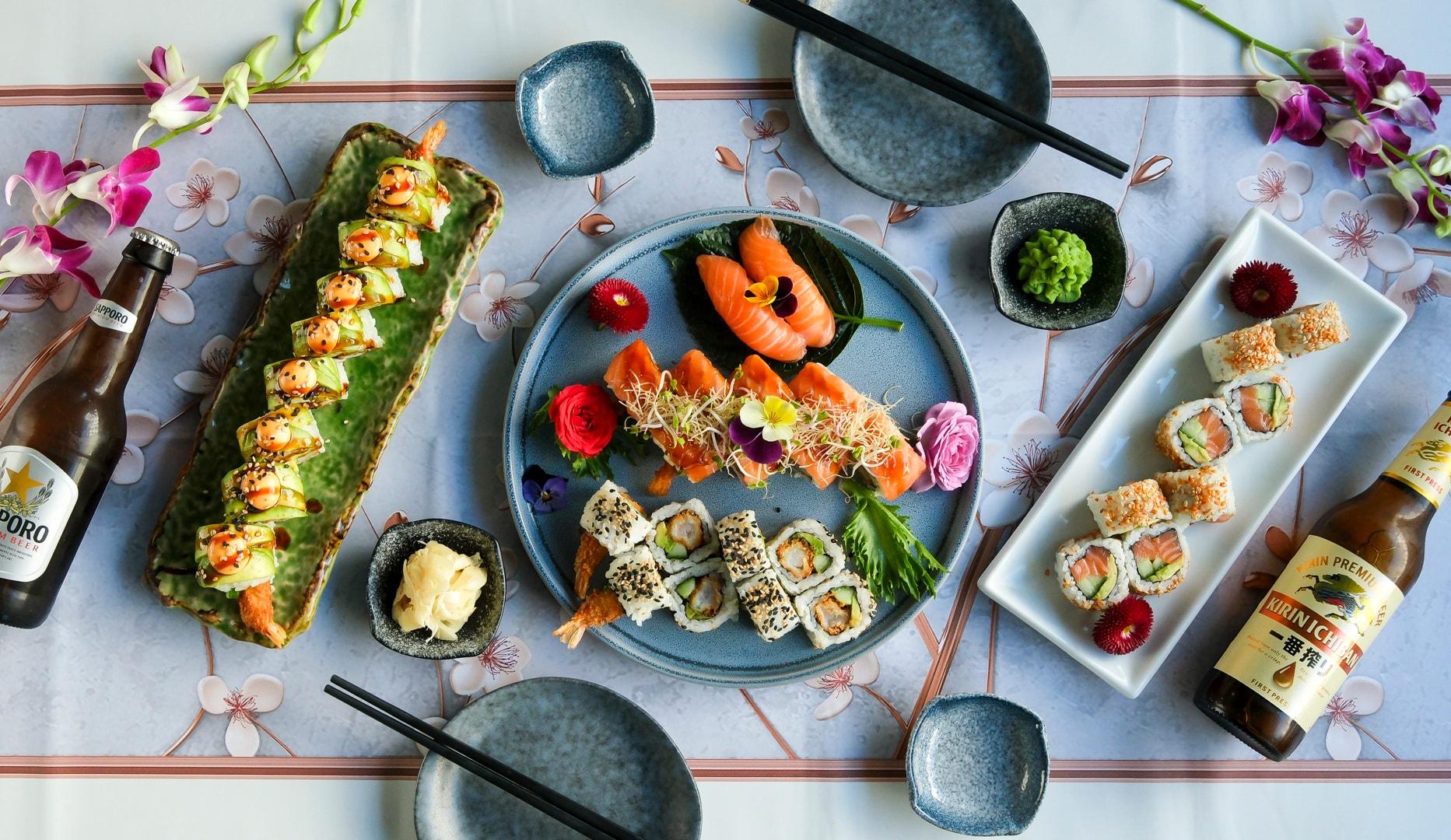 Sushi-menuer for 2 - Frederiksberg