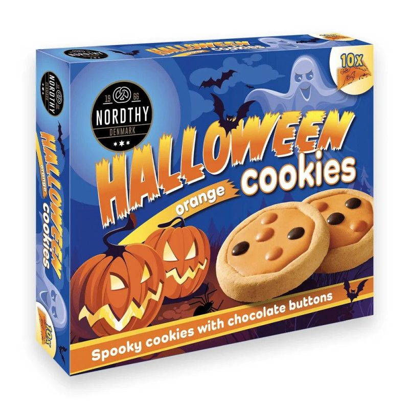 Halloween Cookies Orange 10-Pack 146g