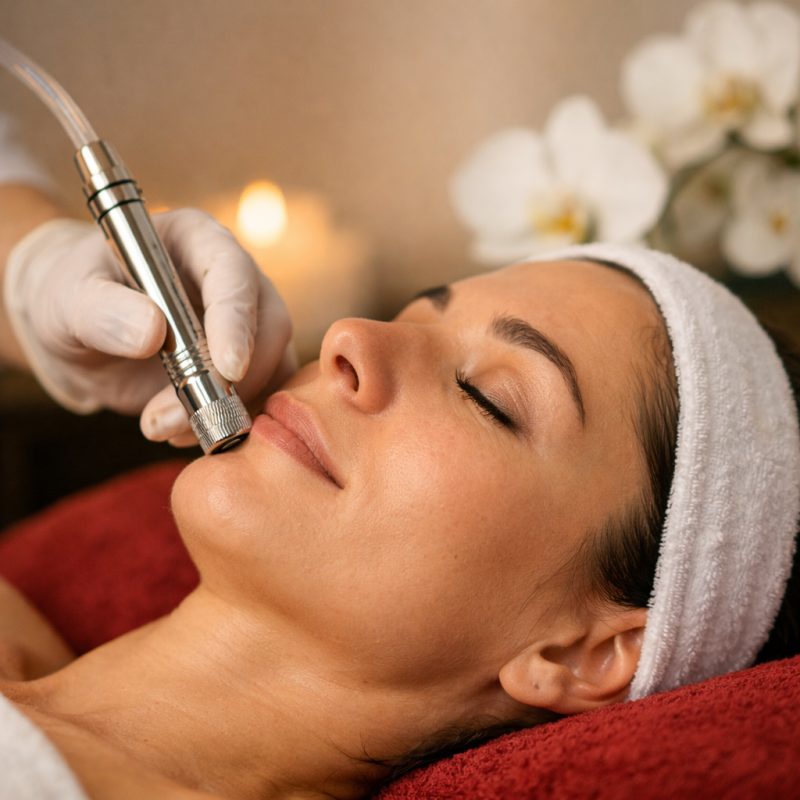 Ansigtsbehandling med diamantslibning (8)