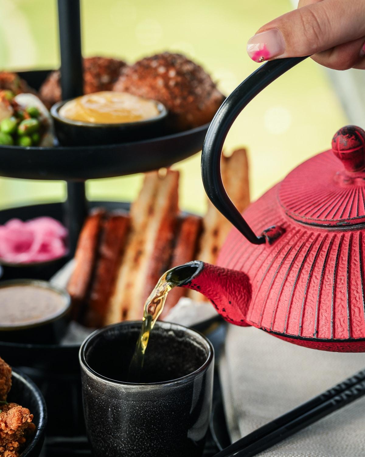 Asiatisk Afternoon Tea på SUKAIBA