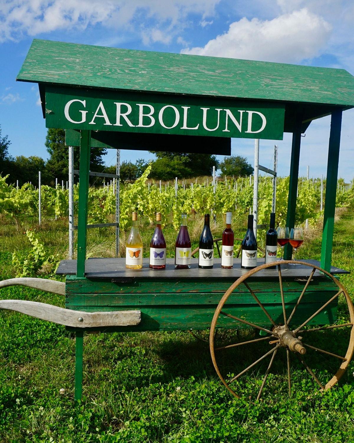 Glamping og vingårdsidyl på Garbolund