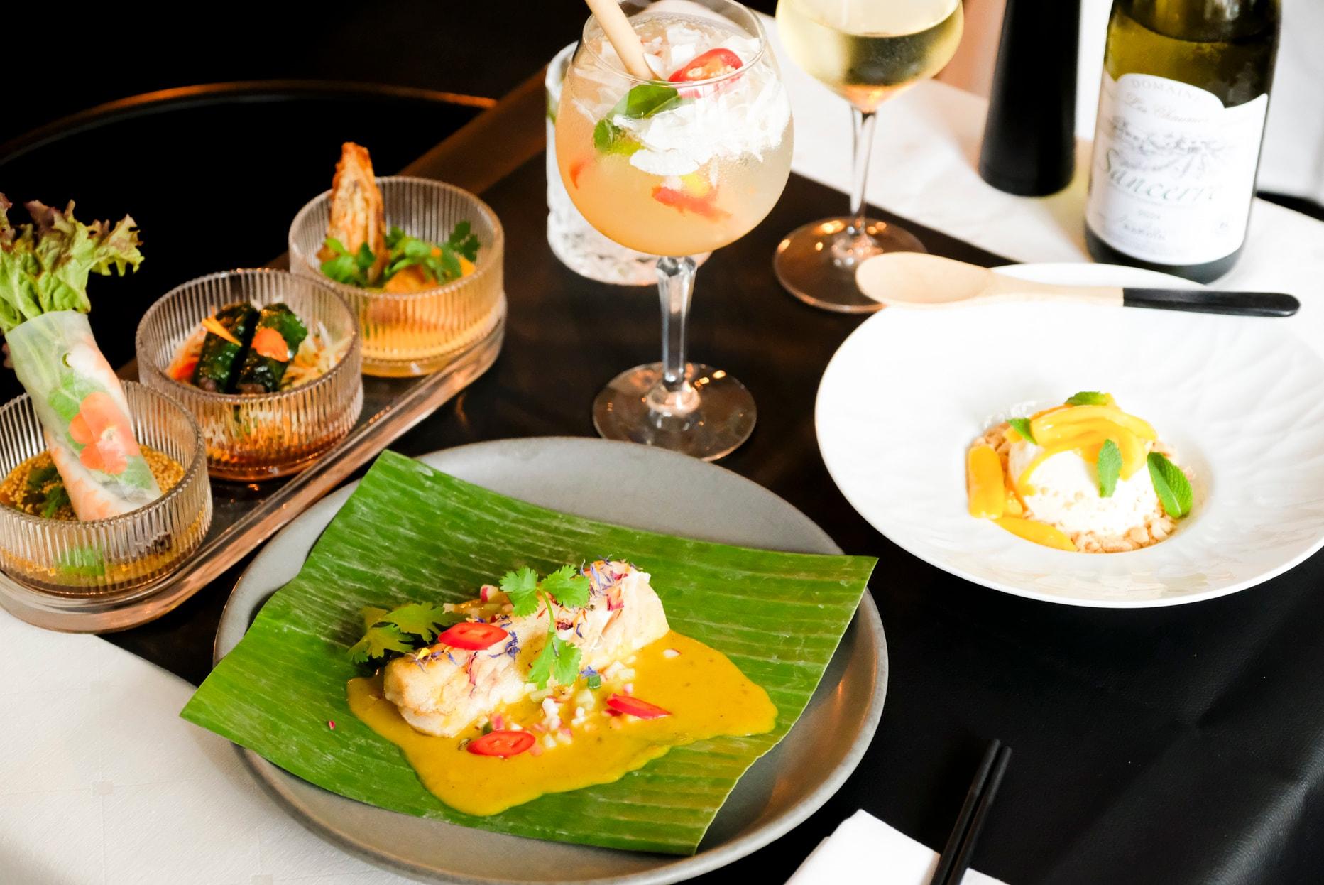 Signaturmenu + Cocktail hos 4-stjernede The Vietnamese