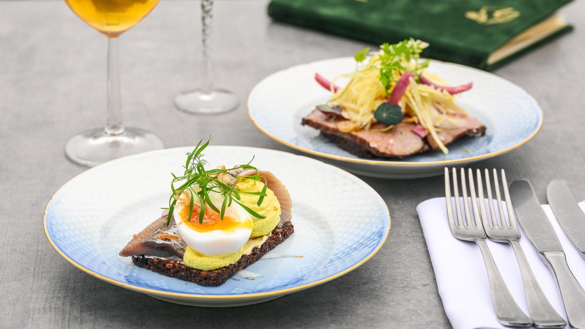 Valgfri 3-retters Frokostmenu på Restaurant NU & DA