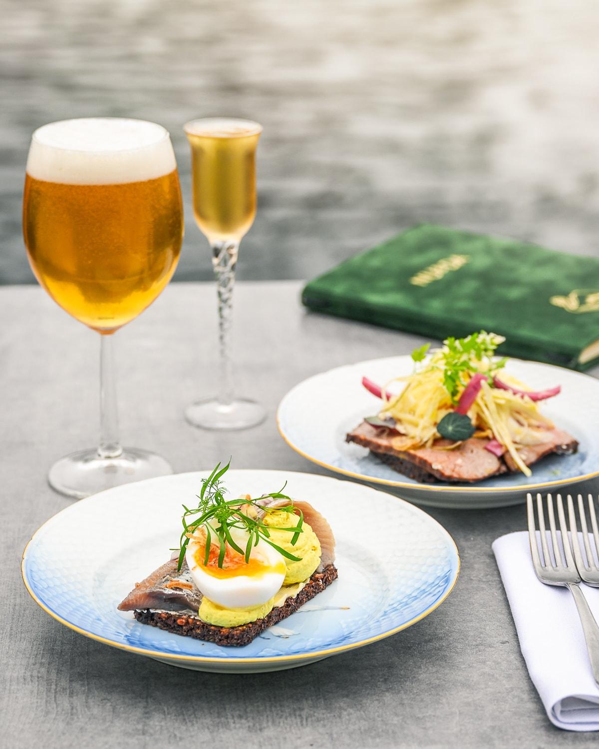 Valgfri 3-retters Frokostmenu på Restaurant NU & DA