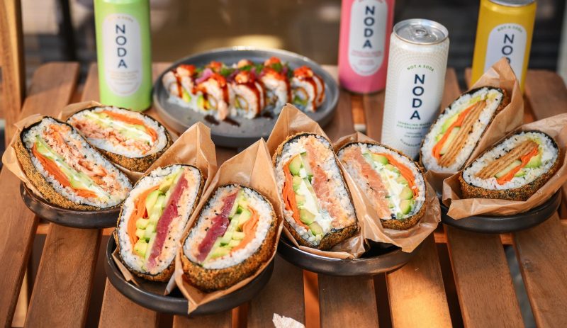 Deal på Valgfri Sushi Burger - On A Roll