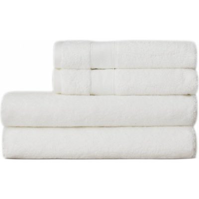 Lexington Hotel Cotton/Modal/Mulberry Silk Badehåndklæde Hvid
