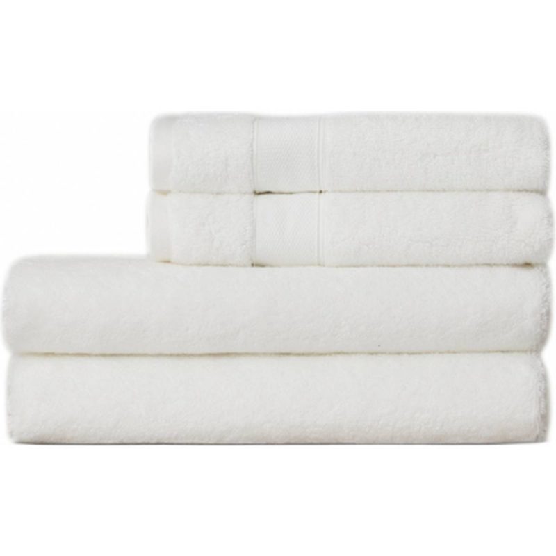 Lexington Hotel Cotton/Modal/Mulberry Silk Badehåndklæde Hvid