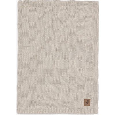 Jollein Tæppe 75x100 cm Box Knit Warm Sand