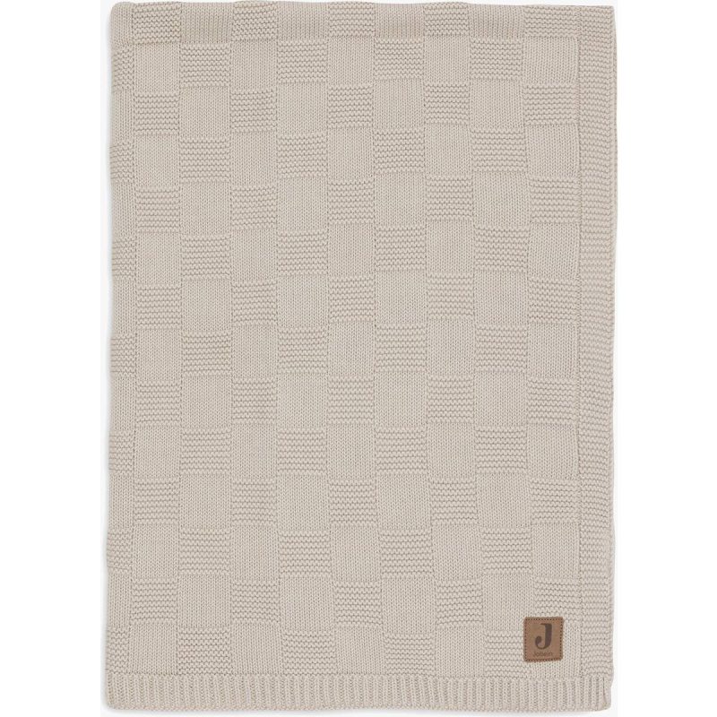 Jollein Tæppe 75x100 cm Box Knit Warm Sand