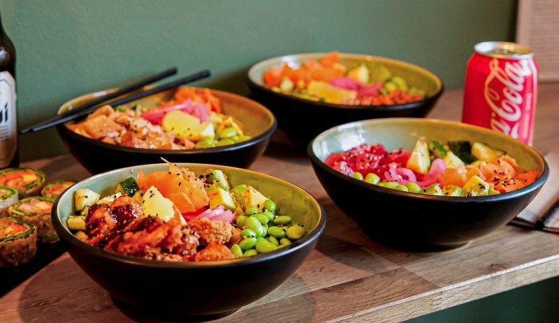 Spar på Poke Bowl hos On A Roll på Amager