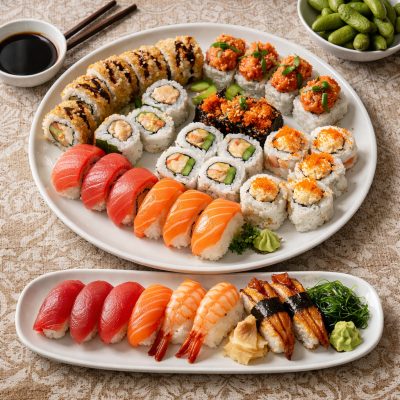 Luksus Sushi Take Away - 48 stk