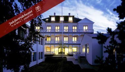 Getaway med 3-retters middag på Gilleleje Badehotel