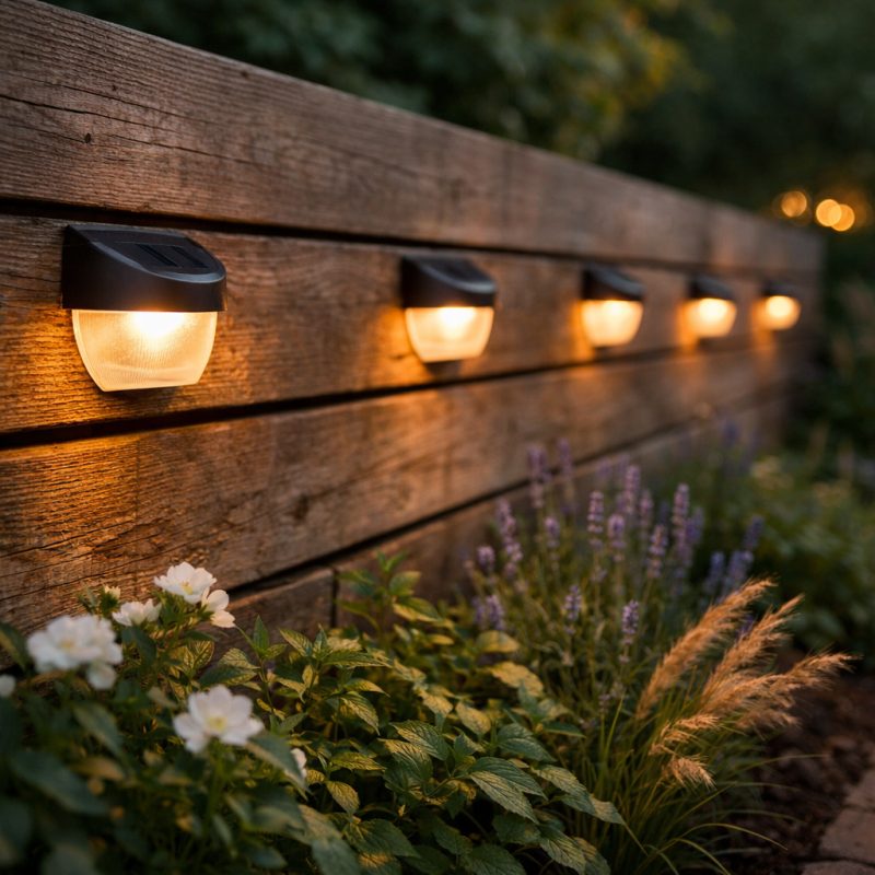 10-pak solcelledrevne udendørslamper - skab hygge i haven