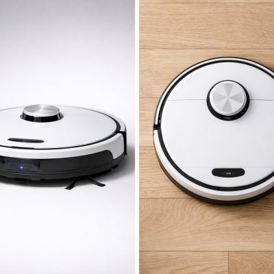 Smart 3-i-1 robotstøvsuger - effektiv rengøring med UV-desinfektion