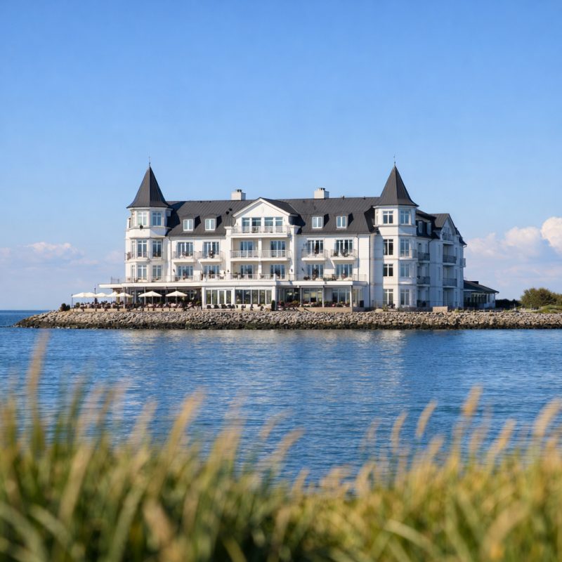 Ophold med 3-retters menu på Strandhotel Dagebüll i Dagebüll