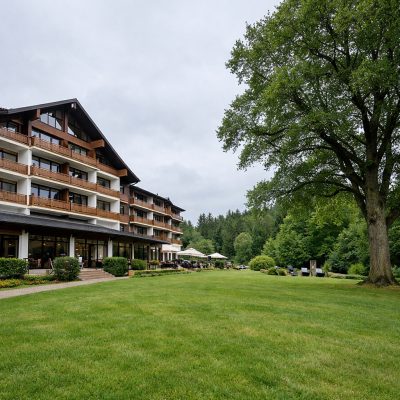Ophold med morgenmad og buffet på Residenz Hotel Harzhöhe i Goslar