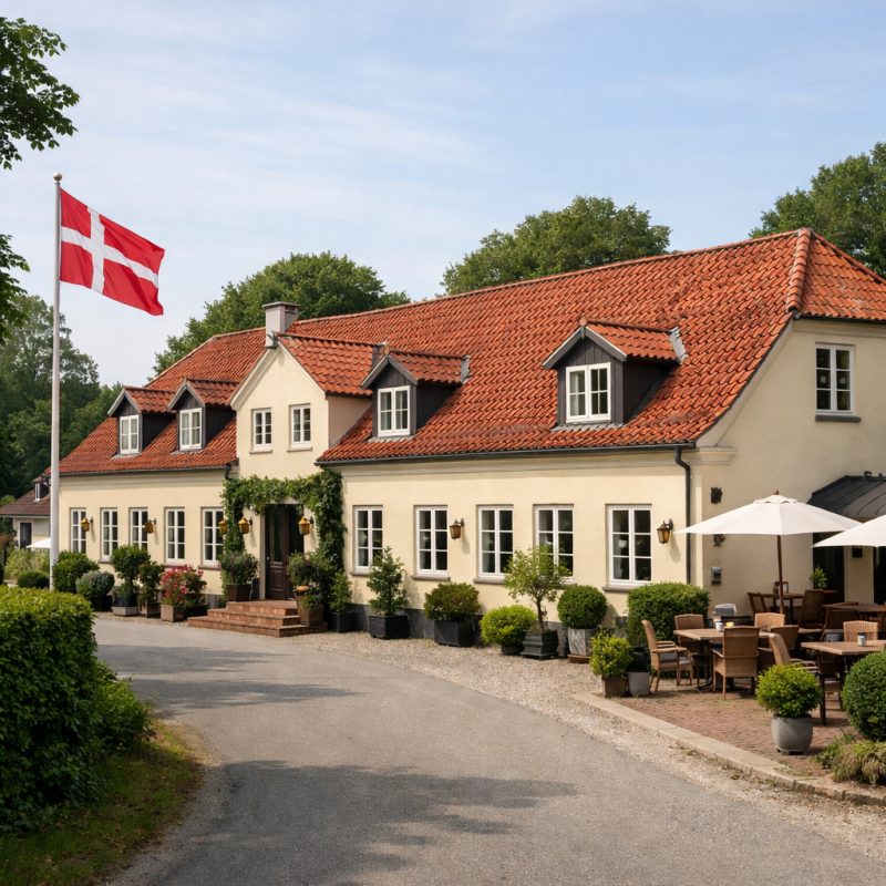 Gourmetoplevelse med overnatning på Christie's Sdr. Hostrup Kro i Aabenraa