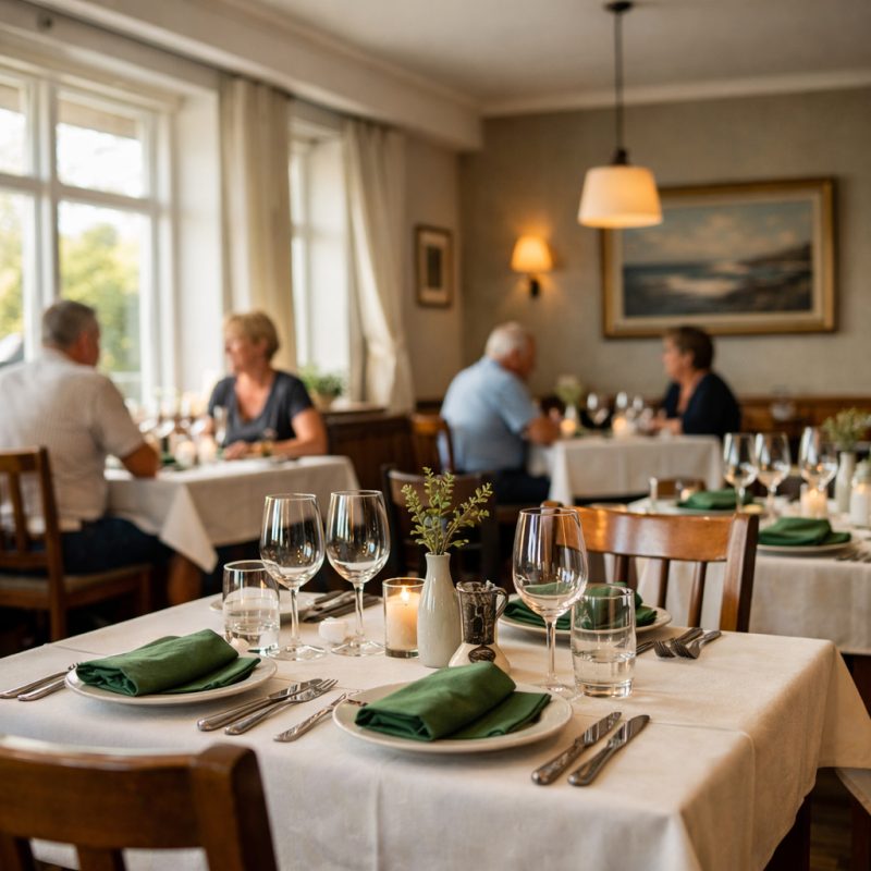 Overnatning med fiskebuffet på Bagenkop Kro i Bagenkop
