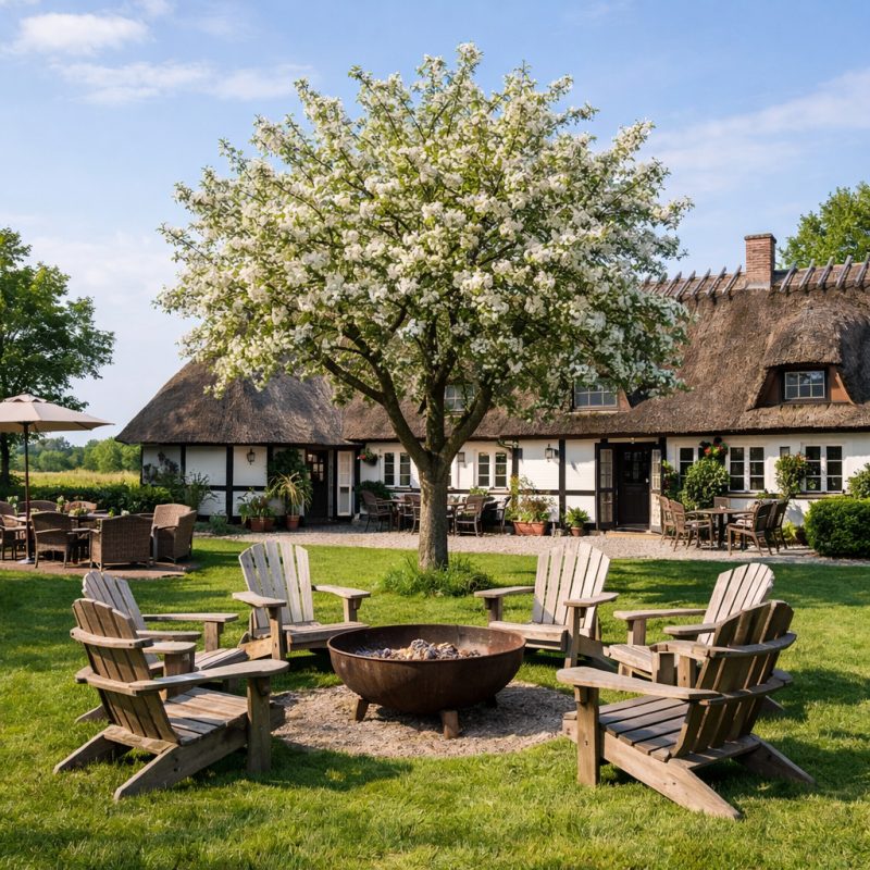 Overnatning med morgenmad og tapas hos Kirsebærkroen i Præstø