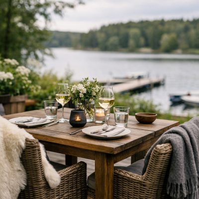 Ophold med spa og gourmetmad hos Skeviks Gård