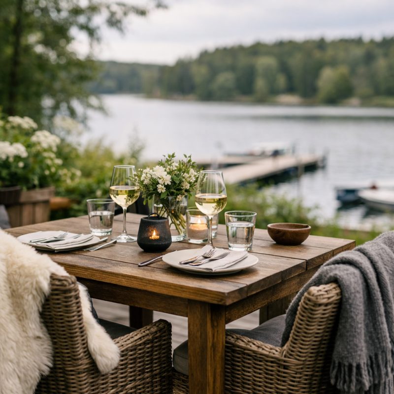Ophold med spa og gourmetmad hos Skeviks Gård