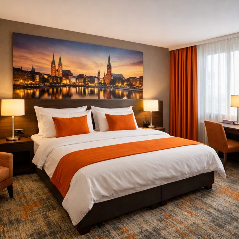 Miniferie med morgenmad på H+ Hotel Lübeck i Lübeck