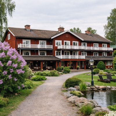 Ophold med morgenbuffet og spa på First Hotel Gyllene Hornet i 70 Tällberg