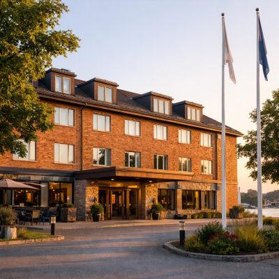 Ophold med morgenmad og velkomstgave på First Hotel Stadt Härnösand