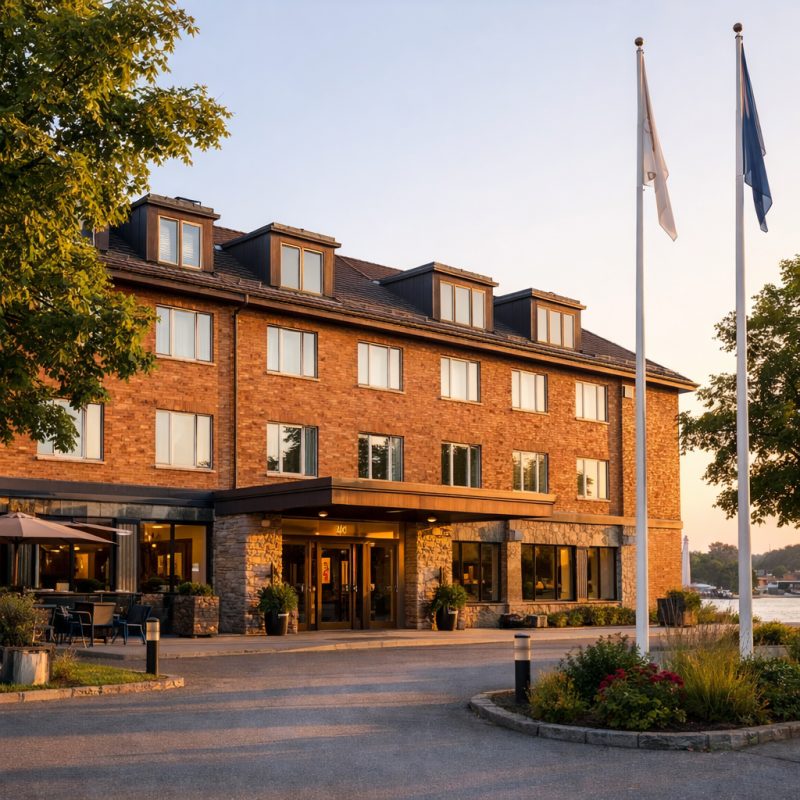 Ophold med morgenmad og velkomstgave på First Hotel Stadt Härnösand