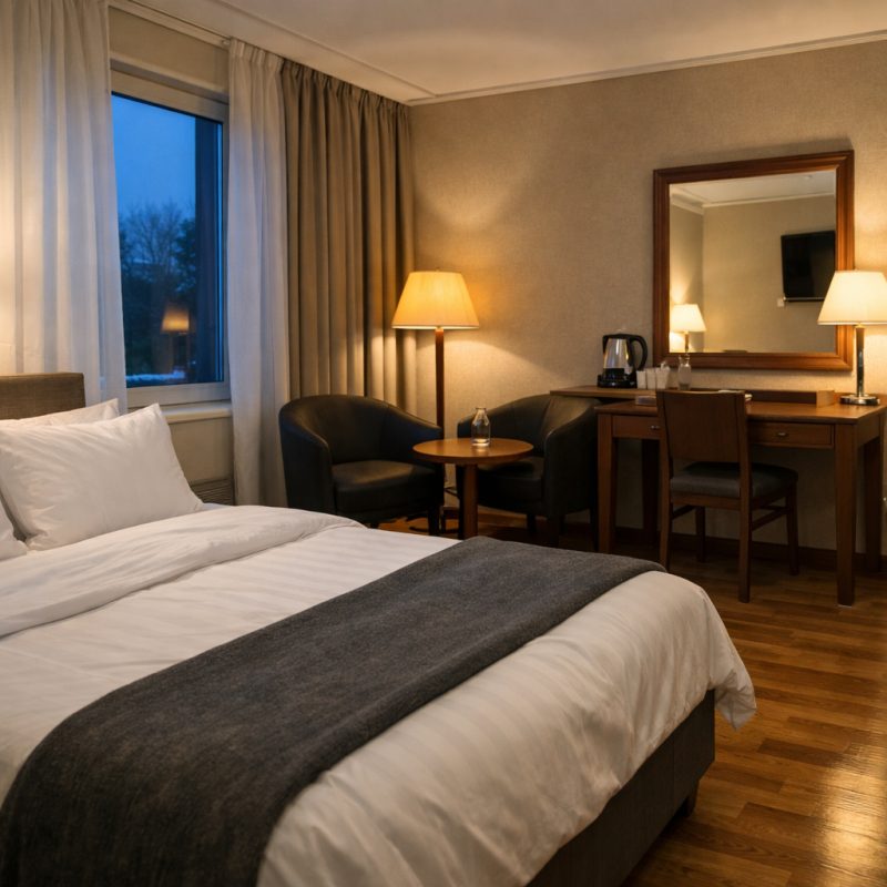 Ophold med morgenmad og middag på Hotell Amigo i 30 Emmaboda