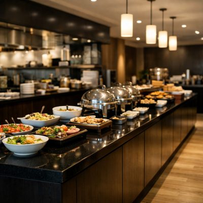 Overnatning med 3-retters menu på Piazza Hotel & Restaurant Aalen