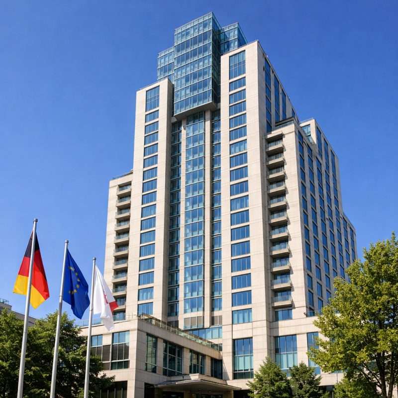 Luksusophold med morgenbuffet og spa hos Hotel Marriott i Berlin
