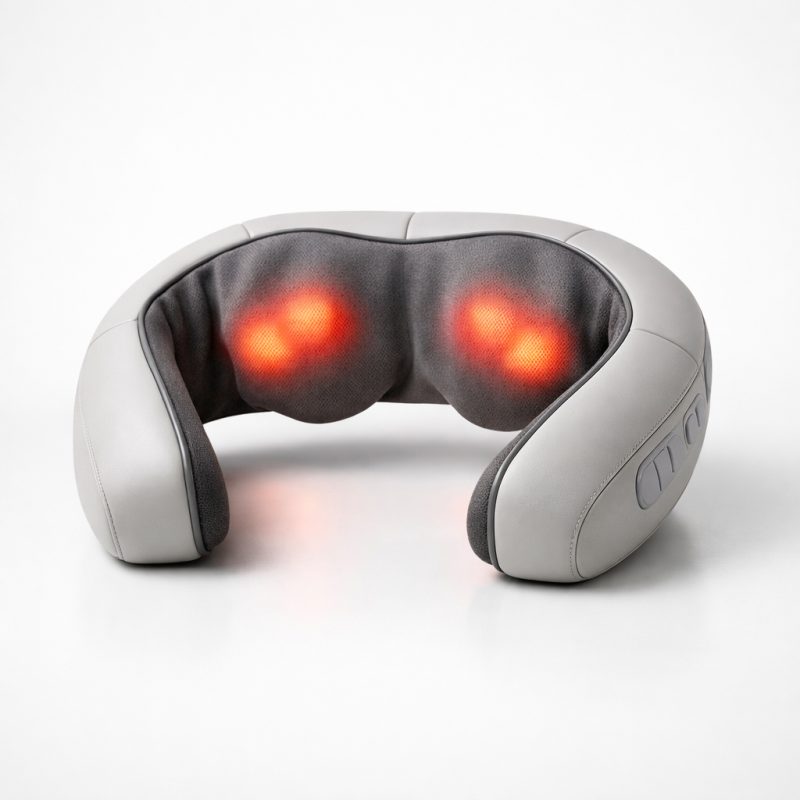 Opvarmet nakkemassager - Lindre spændinger hvor som helst!