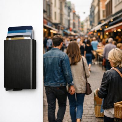 RFID-kortholder med tyveribeskyttelse - Slank og praktisk