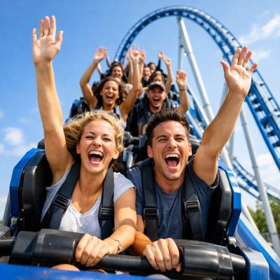 Gavekort til Heide Park for 2 med overnatning og 2 dages adgang