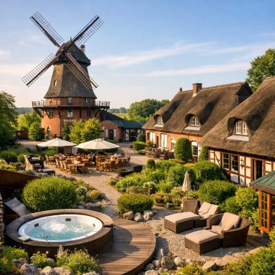 Ophold med morgenmad og wellness på Landhotel Lewitz Mühle i Banzkow