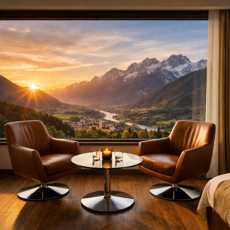 Ophold med wellness og naturoplevelser på Parkhotel Hall i Hall i Tyrol