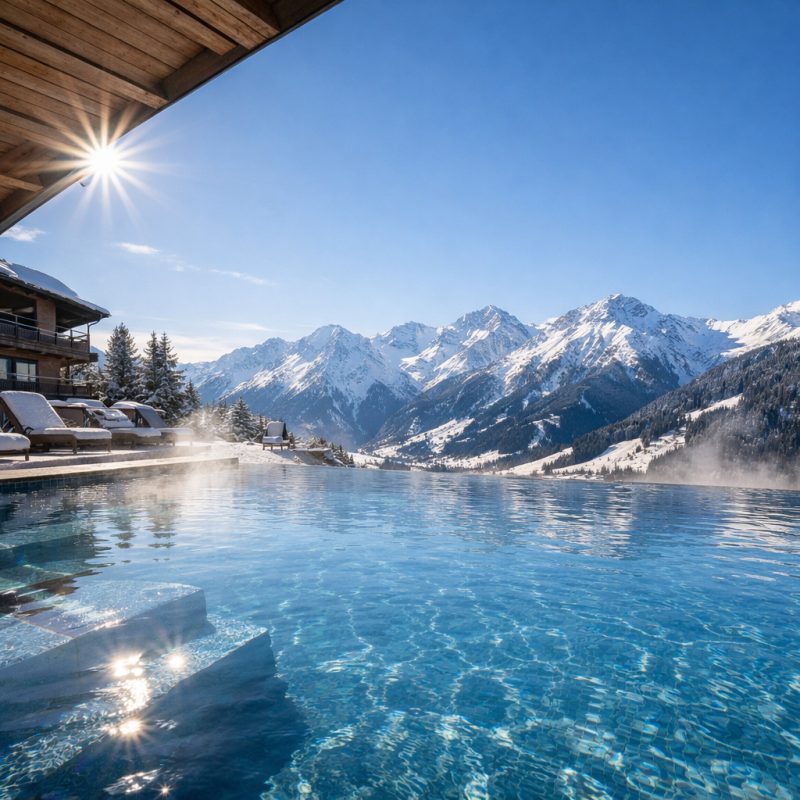 Ophold med alpepanorama på MY ALPENWELT Resort