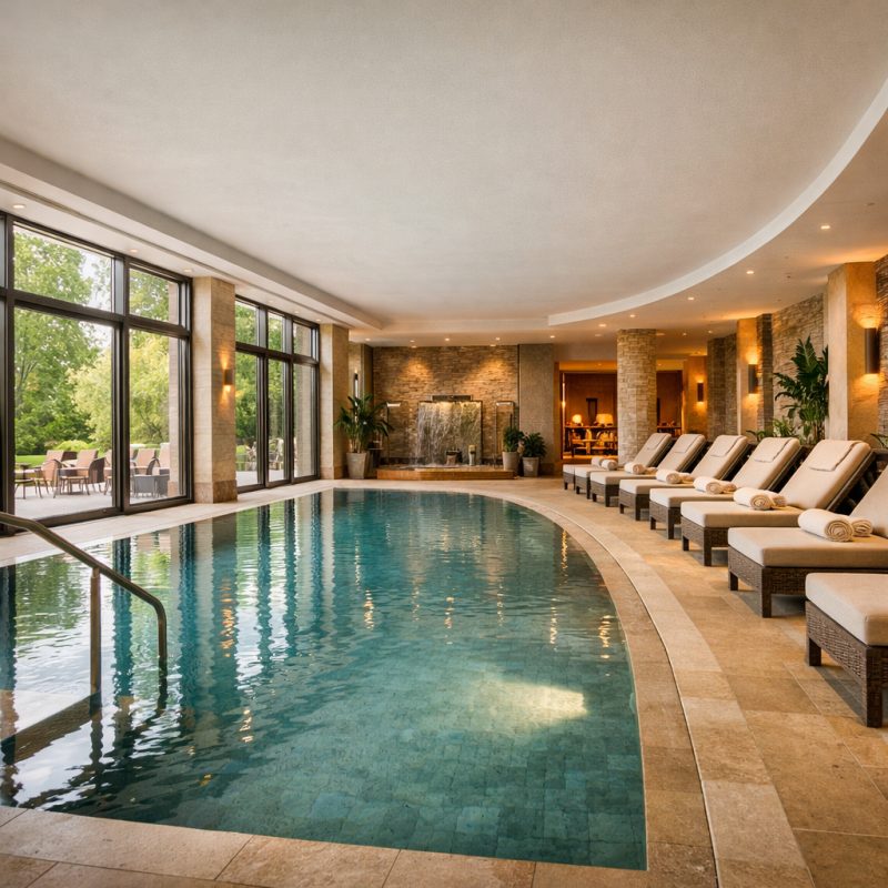 Ophold i smukke Schloss Basthorst med spa og natur