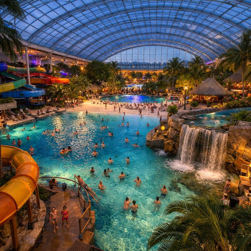 Ophold på Therme Erding med adgang til verdens største badeland
