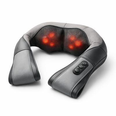 Opvarmet nakkemassager til afslapning - bærbar og effektiv!