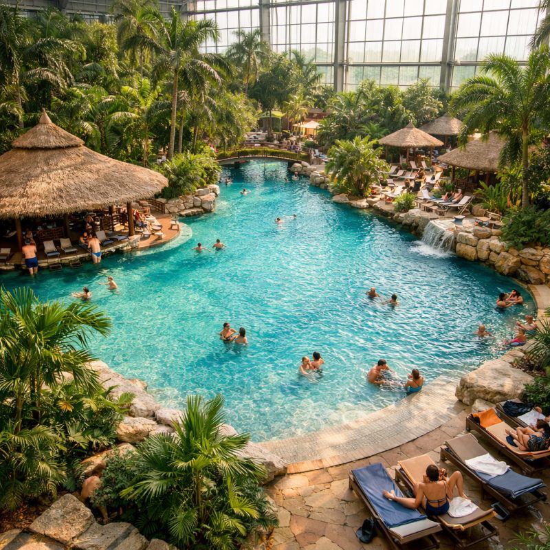 Dagsbillet til Tropical Islands i Krausnick med op til 40% rabat