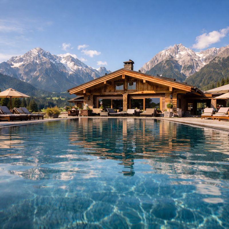 Wellnessophold med halvpension på Mountains Hotel Seefeld i Seefeld
